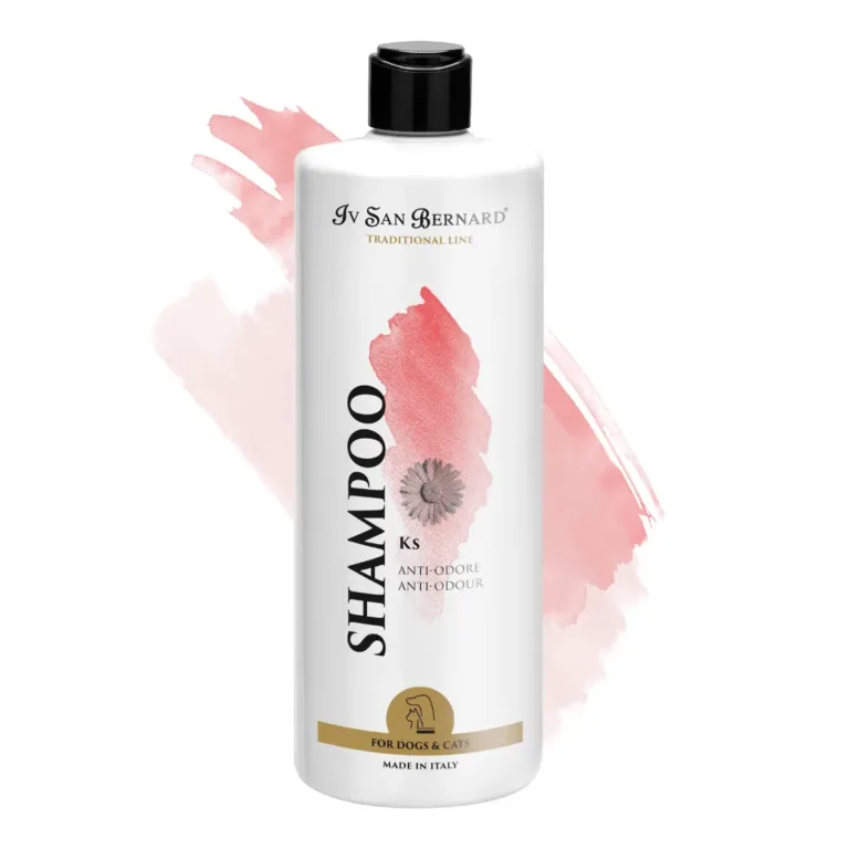 Набір: Шампунь Iv San Bernard KS Antismell + Кондиціонер PH Balance для собак та котів, 500 мл + 500 мл