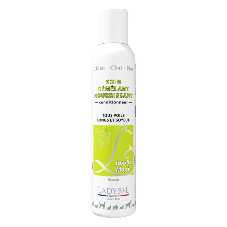 Спрей-кондиціонер Ladybel Jojoba Magic з олією жожоба для розплутування шерсті собак та котів, 300 мл