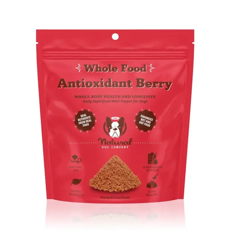 Суперфуд для собак суміш ягід Antioxidant Berry Granules Natural Dog Company