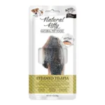 Ласощі для котів та собак Natural Kitty Original Series STEAMED TILAPIA у вигляді шматочків тілапії приготованих на пару, 30 г