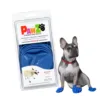 Гумові шкарпетки PAWZ для собак, сині, розмір M (6,3–7,6 см), 12 шт