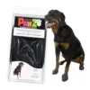 Гумові шкарпетки PAWZ для собак, чорні, розмір L (7,6–10,1 см), 12 шт