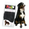 Гумові шкарпетки PAWZ для собак, чорні, розмір XL (10,1–12,7 см), 12 шт