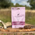 Ласощі для собак The Innocent Hound нарізані сосиски з оленини та картоплею, 70 г