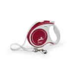 Рулетка Flexi Comfort Plus стрічка для собак, червоний