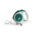 Рулетка Flexi Comfort Plus стрічка для собак, зелений