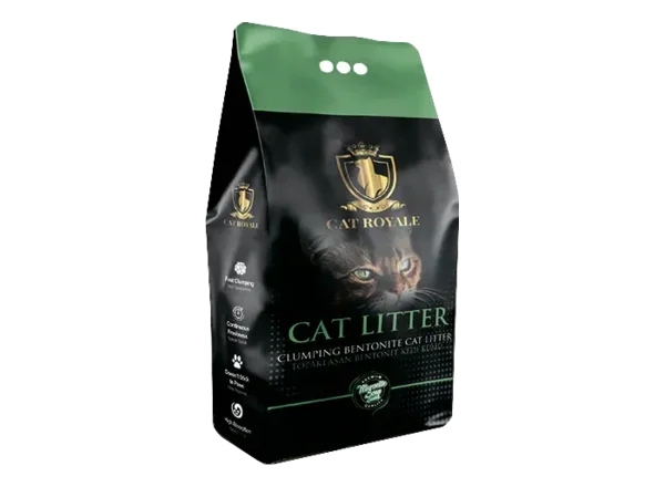Бентонітовий наповнювач CAT ROYALE з ароматом марсельського мила cat litter 2
