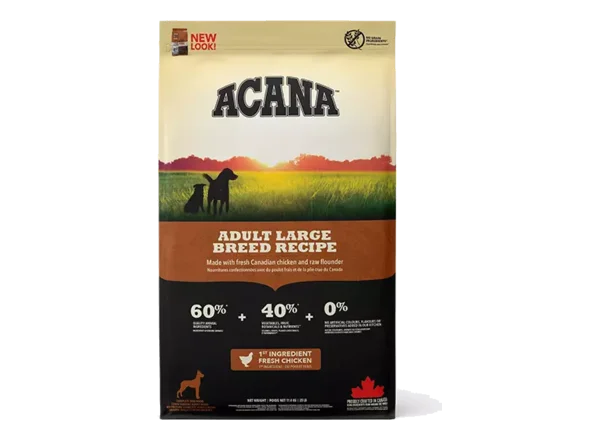 Корм для собак Acana Adult Large Breed Recipe, курка, індичка, оселедець, камбала, яйця, п dog dry 2
