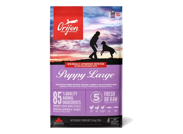 Корм для собак Orijen Puppy Large Breed, курка, індичка, яйця, оселедець, 11,4 кг dog dry 3
