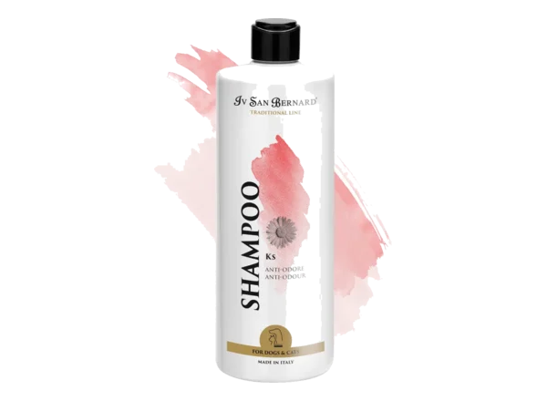 Набір: Шампунь Iv San Bernard KS Antismell + Кондиціонер PH Balance для собак та котів, 1 dog shampoo 1