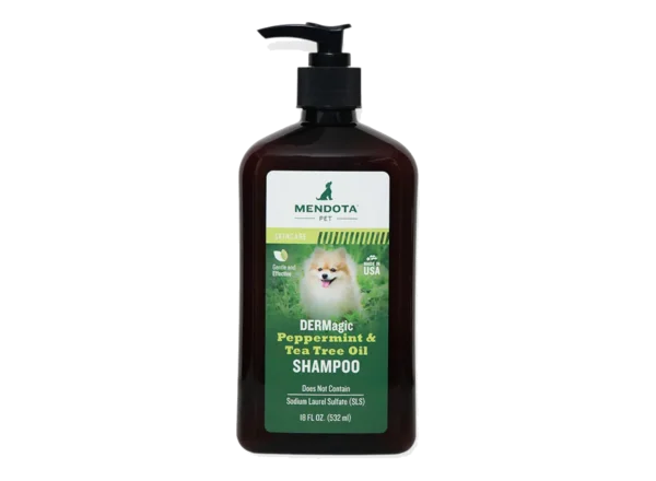 Шампунь DERMagic Peppermint & Tea Tree з м'ятою та чайним деревом для собак і котів, 532 м dog shampoo 3