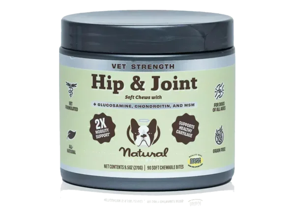 Ветеринарна добавка для суглобів та зв'язок Vet Strength Hip&Joint Natural Dog Company, 90 dog vitamins 1