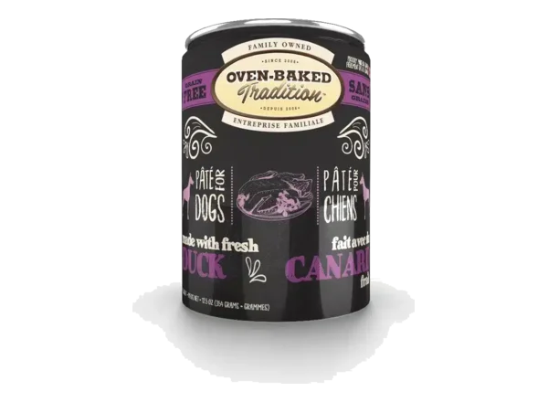 Паштет для собак із свіжим м'ясом качки 354г Oven-Baked Tradition dog wet 3